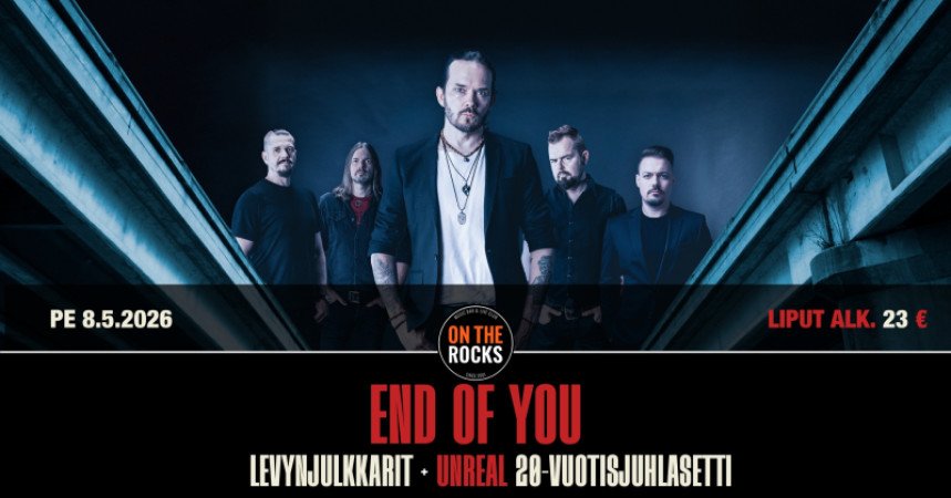 UNREAL XX — On The Rocks, Helsinki — 8.5.2026